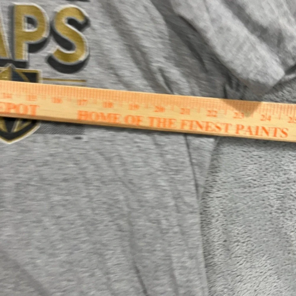 Vegas Golden Knights Knights 2023 Stanley Cup Champions T-Shirt Mens XL Gray NHL